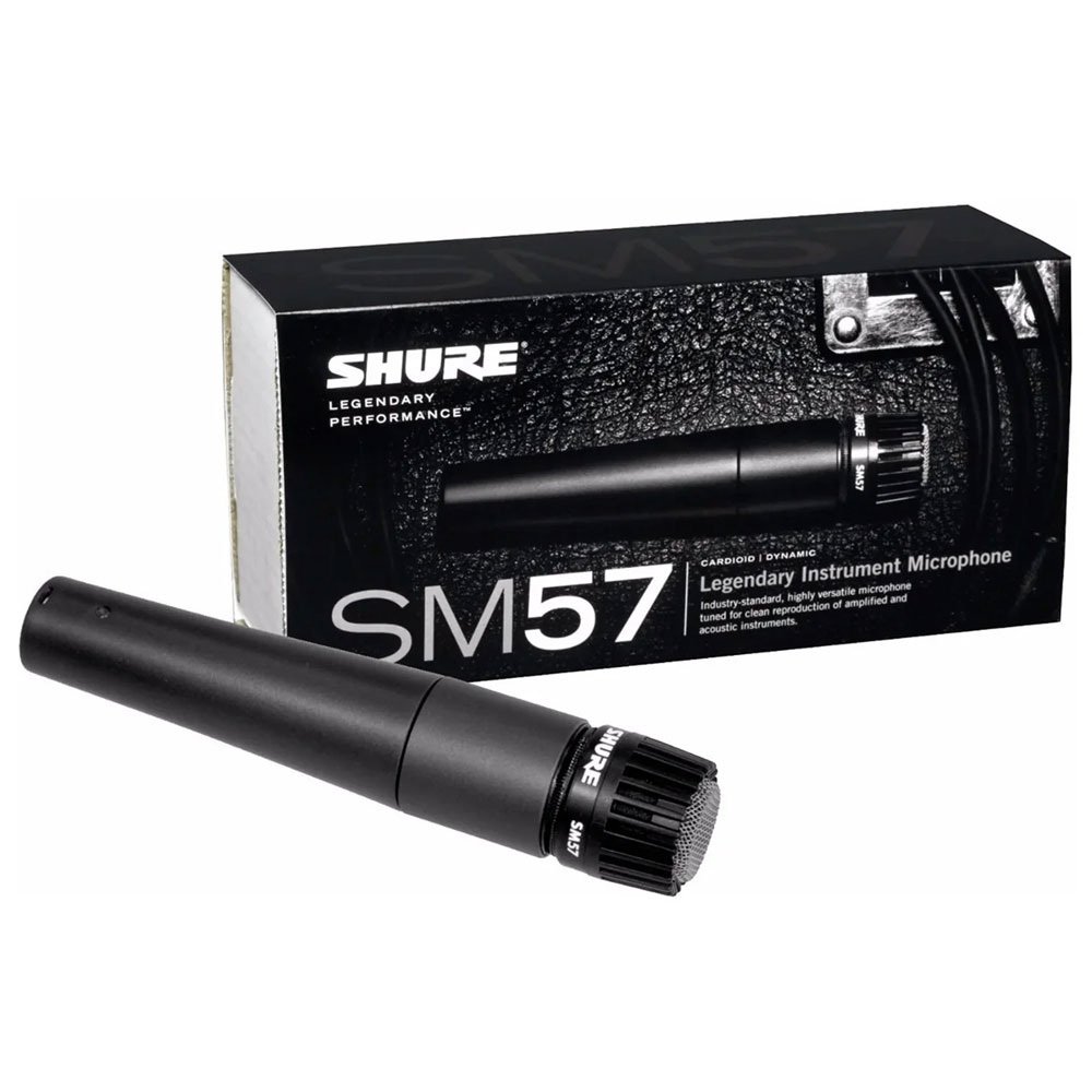 SM57-LC-X Shure SM57 LC-X Cardioid Dynamic Instrument Microphone