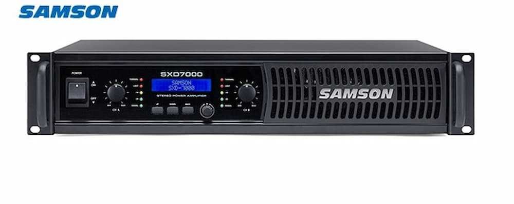 Samson SXD7000 Power Amp with DS Samson SXD7000 Power Amp with DS