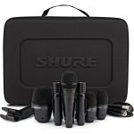 Shure PGADRUMKIT6 Drum Microphone Kit, 6 Piece