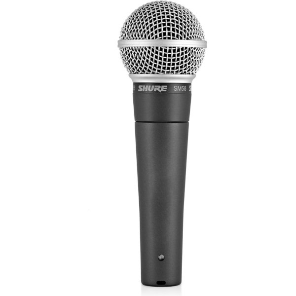 Shure SM58-LC Dynamic Cardioid Vocal Microphone