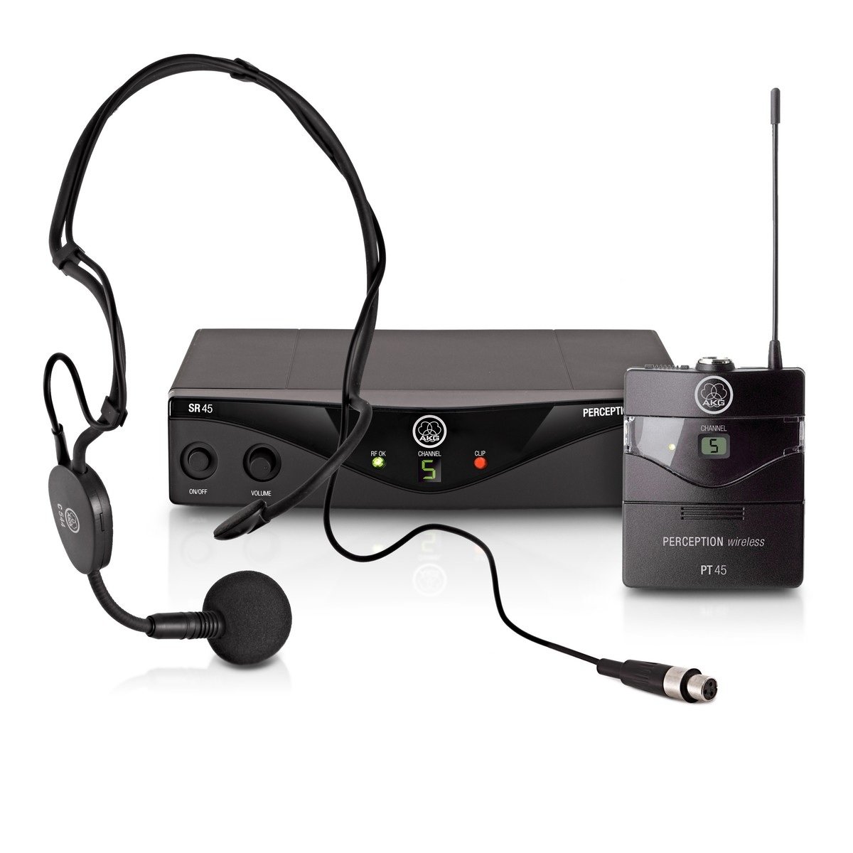 AKG WMS45 Perception Wireless Headset Microphone System AKG WMS45 Perception Wireless Headset Microphone System