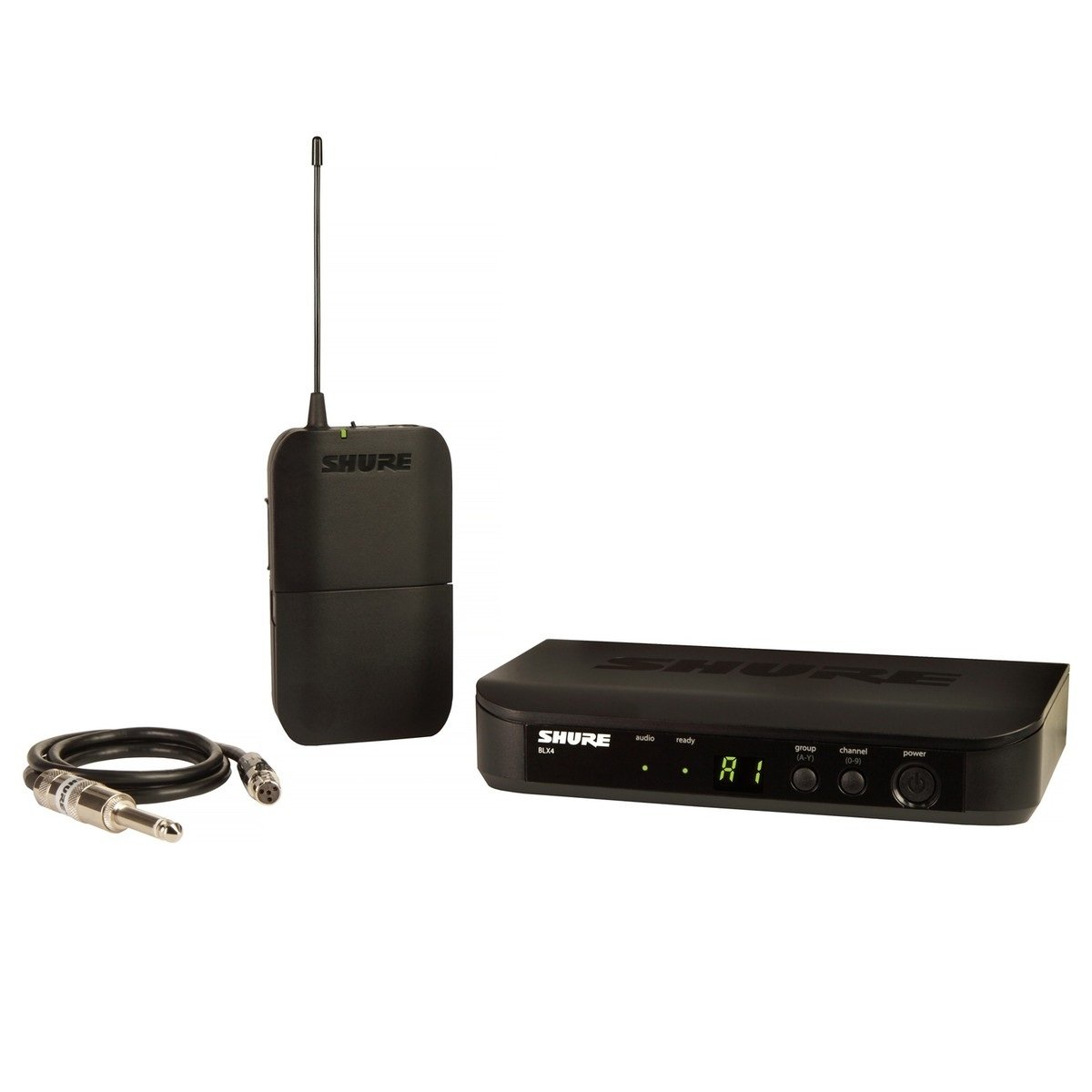 Shure BLX14 Wireless Guitar System with WA302 Cable Shure BLX14 Wireless Guitar System with WA302 Cable