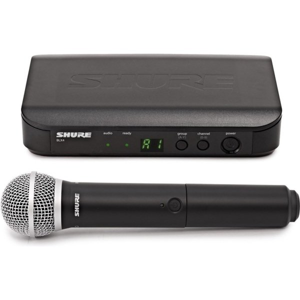 Shure BLX24 PG58 Handheld Wireless Microphone System