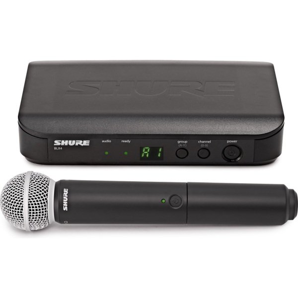 Shure BLX24 SM58 Handheld Wireless Microphone System
