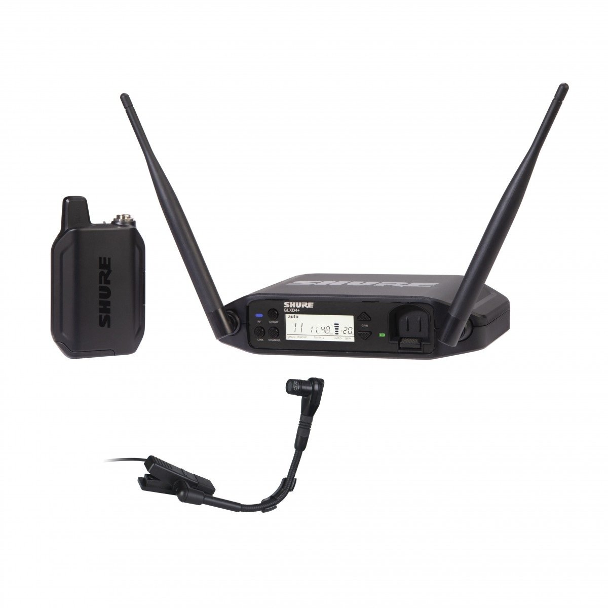 Shure GLXD14 B98 Digital Wireless Instrument System Shure GLXD14+/B98 Digital Wireless Instrument System