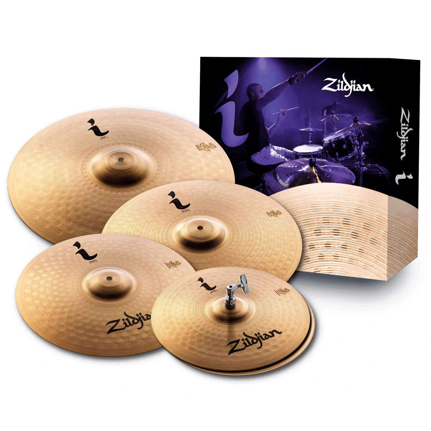 Zildjian ILHPRO I Series 4-Piece Pro Gig Cymbal Pack Zildjian ILHPRO I Series 4-Piece Pro Gig Cymbal Pack