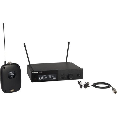 Shure SLXD14 85 Digital Wireless Lavalier Microphone System Shure SLXD14/85 Digital Wireless Lavalier Microphone System
