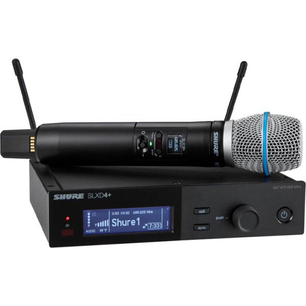 Shure SLXD24 B87A Digital Wireless Handheld Microphone System