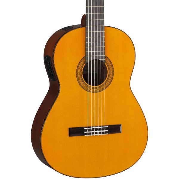 Yamaha CGX102 Acoustic Electric Classical Guitar Natural