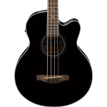 Ibanez AEB8E-BK Acoustic Bass Guitar, Black