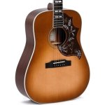 Sigma DM SG5 Heritage Vintage Sunburst Acoustic Electric Guitars w/Bag