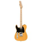 Squier Affinity Telecaster Left Handed Electric Guitar, Maple FB, Butterscotch Blonde