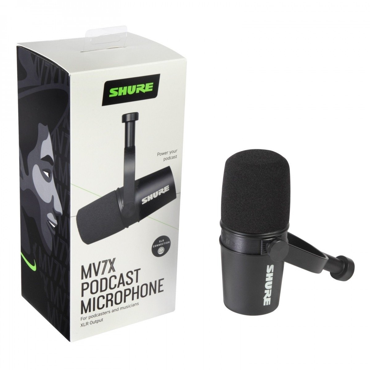 Shure MV7X XLR Podcast Microphone 5 Shure MV7X XLR Podcast Microphone