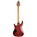 Cort KX Multi Scale OPM Electric String Guitar Open Pore Mahogany