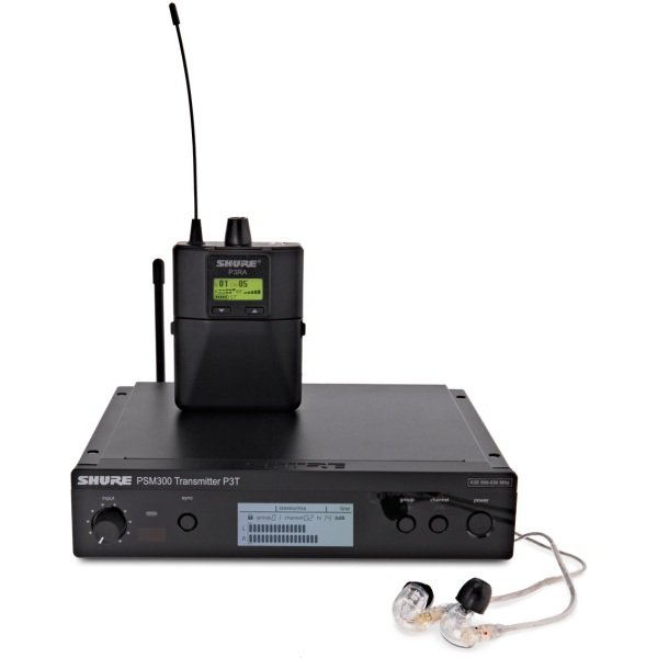 Shure PSM300 In Ear Personal Monitoring System with SE215 ABC
