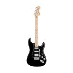 Squier FSR Affinity Series HSS Stratocaster Electric Guitar Maple FB Black