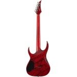 Solar A2.6 Canibalismo+ Blood Red Open Pore with Blood Splatter Electric Guitars 3