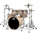 PDP Concept Maple PDCM2217NA Natural Lacquer 7 Piece Drum Kit - Gambar 2