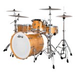 Ludwig Continental 26 LCO5064NDIR Natural Maple 4 Piece Drum Set with Throne