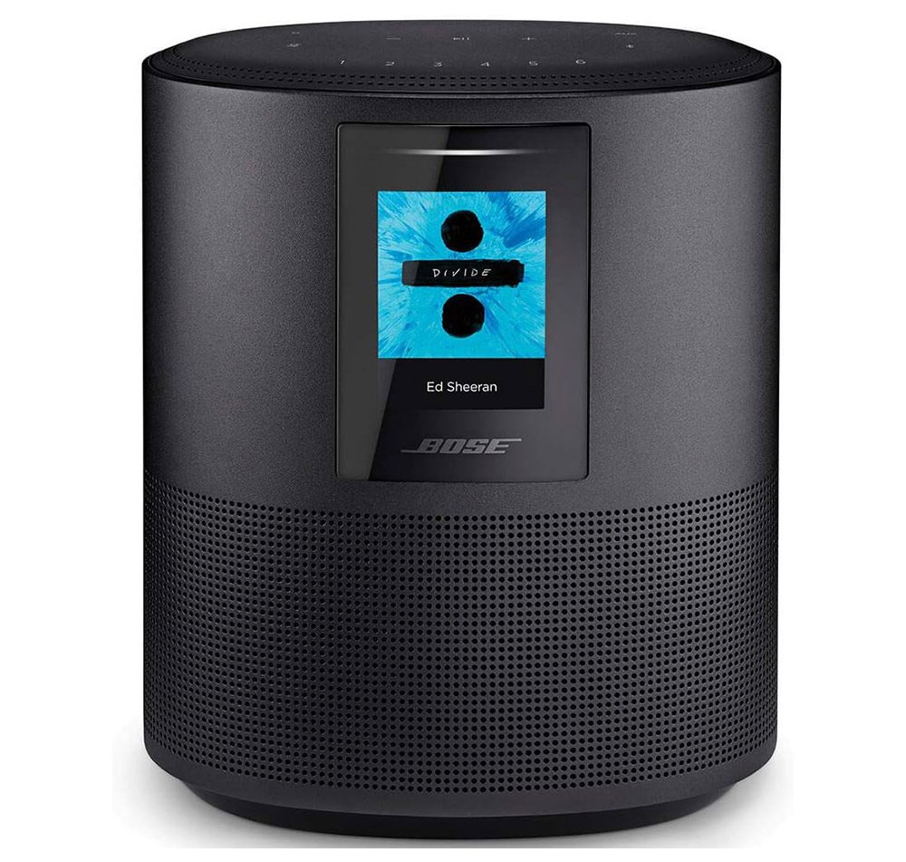 Bose-Home-Speaker-500 Bose Smart Home Speaker 500 with Built in Alexa Voice Control, Wi-Fi, and Bluetooth - Gambar 1