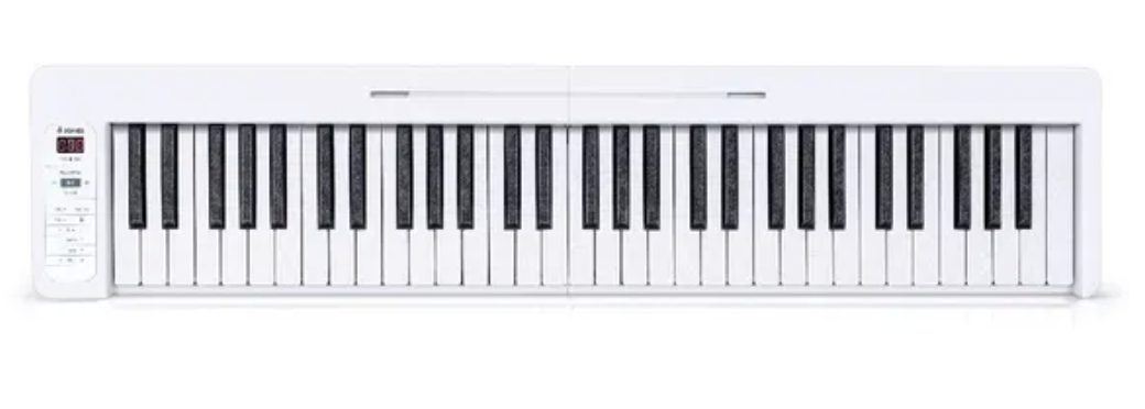 Donner DP 06 Folding Bluetooth Piano 61 Keys Sensitive Travel Piano for Beginner Donner DP 06 Folding Bluetooth Piano 61 Keys - Gambar 1