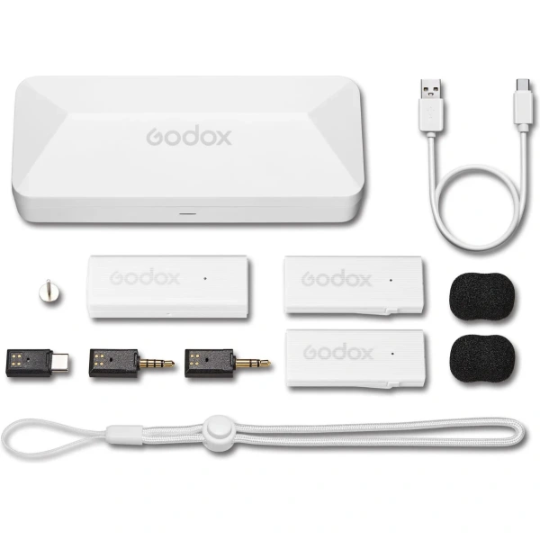 Godox MoveLink Mini UC Kit 2 Wireless Microphone System for Cameras Mobile Devices