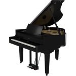 Roland GP 9M PE Digital Grand Piano Polished Ebony