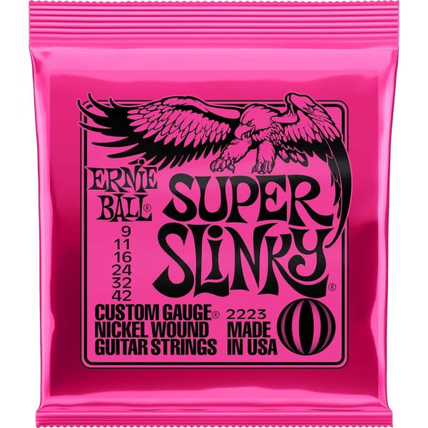ernie ball 2223 super slinky nickel wound