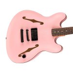 Fender Tom DeLonge Starcaster Electric Guitar, RW FB, Shell Pink 1