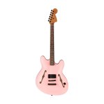 Fender Tom DeLonge Starcaster Electric Guitar, RW FB, Shell Pink 3