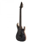 Cort KX707 EverTune OPBK Electric Guitar with Bag  Open Pore Black 2