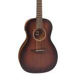 Vintage VEWK Statesboro Paul Brett Parlour Electric Acoustic Guitar Whisky Sour