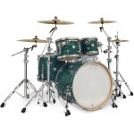 DW Design 6 Piece Drum Set, Strata Green