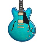 Gibson ES Supreme Semi Hollowbody Electric Guitar with Case, Blueberry Burst