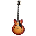 Gibson ES Supreme Semi Hollowbody Electric Guitar with Case, Bourbon Burst 1