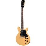 Epiphone 1960 Les Paul Special Double Cut Reissue Electric Guitar with Case TV Yellow 1
