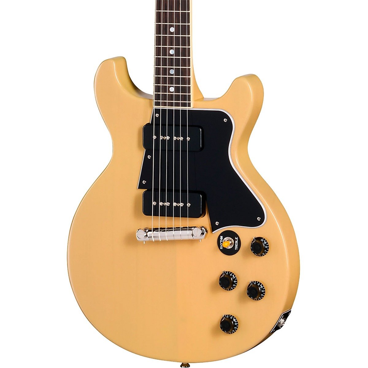 Epiphone 1960 Les Paul Special Double Cut Reissue Electric Guitar with Case TV Yellow Epiphone 1960 Les Paul Special Double Cut Reissue Electric Guitar with Case TV Yellow