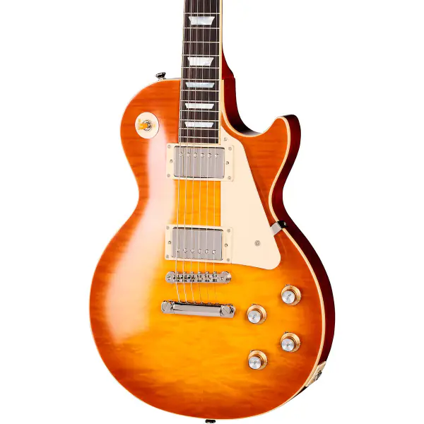Epiphone 1960 Les Paul Standard Reissue Electric Guitar with Case  Ice Tea Burst