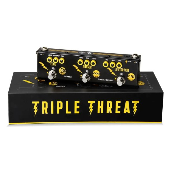 Donner Triple Threat 3 in 1 Analog Multi Effects Pedal