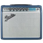 Fender 68 Limited Edition Custom Vibro Champ Reverb Guitar Combo Amplifier, Navy