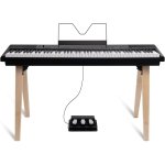 Alesis Recital Home 88 Key Digital Pianos with Stand Black