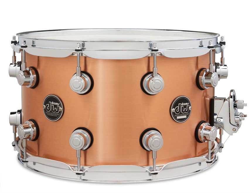 DRPM0814SSCP DW Performance DRPM0814SSCP 14X8 inch Thin Copper Snare Drum - Gambar 1