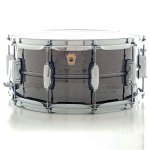 Ludwig Black Beauty LB417K 6.5"x14" Hammered Brass Imperial Lug Snare Drum