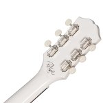 Epiphone Billie Joe Armstrong Les Paul Junior Electric Guitar Single Coil Pickup, Classic White 4