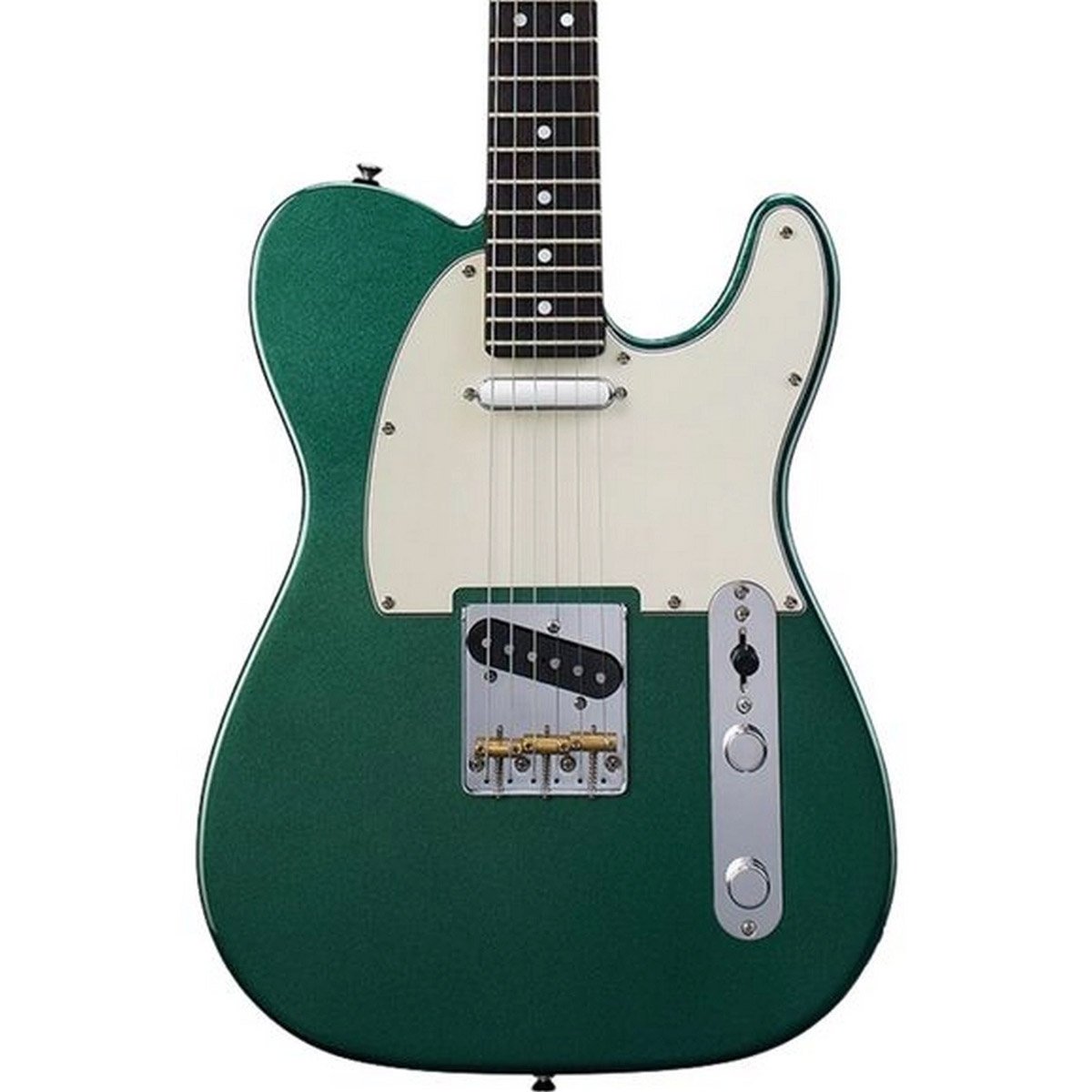 Donner DTL 600 Vintage Tele Electric Guitar, Sherwood Metallic Green with Gig Bag 4 Donner DTL 600 Vintage Tele Electric Guitar, Sherwood Metallic Green with Gig Bag 4