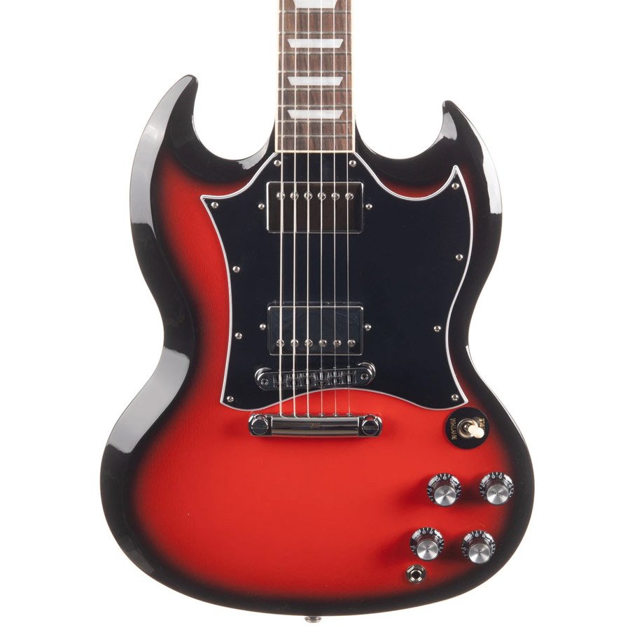 Gibson SG Standard Electric Guitar with Gigbag, Cardinal Red Burst Gibson SG Standard Electric Guitar with Gigbag, Cardinal Red Burst