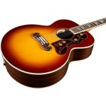Gibson SJ Studio Rosewood Acoustic Electric Guitar with Case Rosewood Burst with Gloss Top