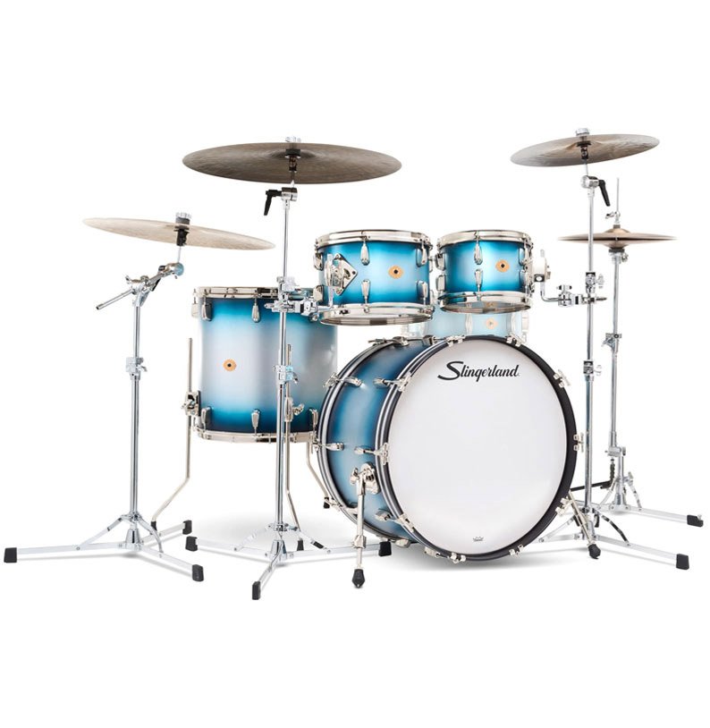 SLKTLSK22N04DN371-set Slingerland Radio King 4 Piece Drum Set