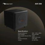 products AVX 500 specs