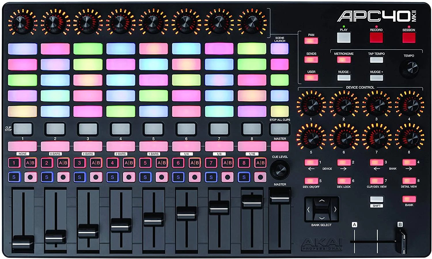 products akai apc 40 mkii midi controller for ableton live a160623 products akai apc 40 mkii midi controller for ableton live a160623
